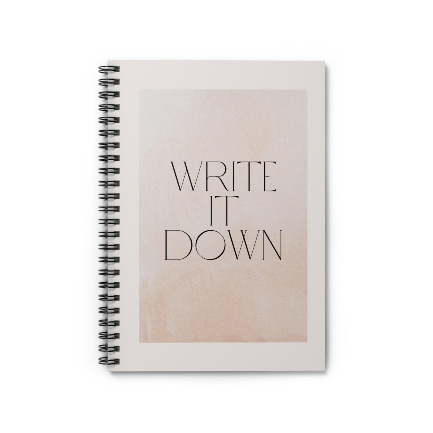 Spiral Notebook - Ruled Line