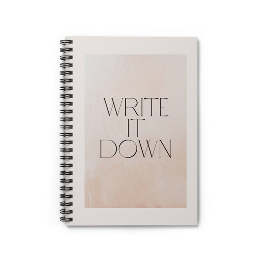 Spiral Notebook - Ruled Line